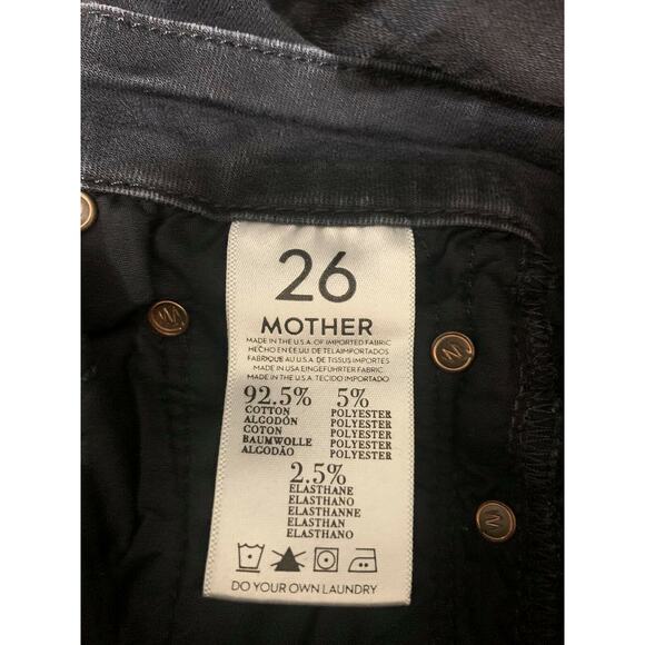 Mother The‎ Looker Not Guilty Distressed Skinny Jeans Size 26 - Picture 5 of 5